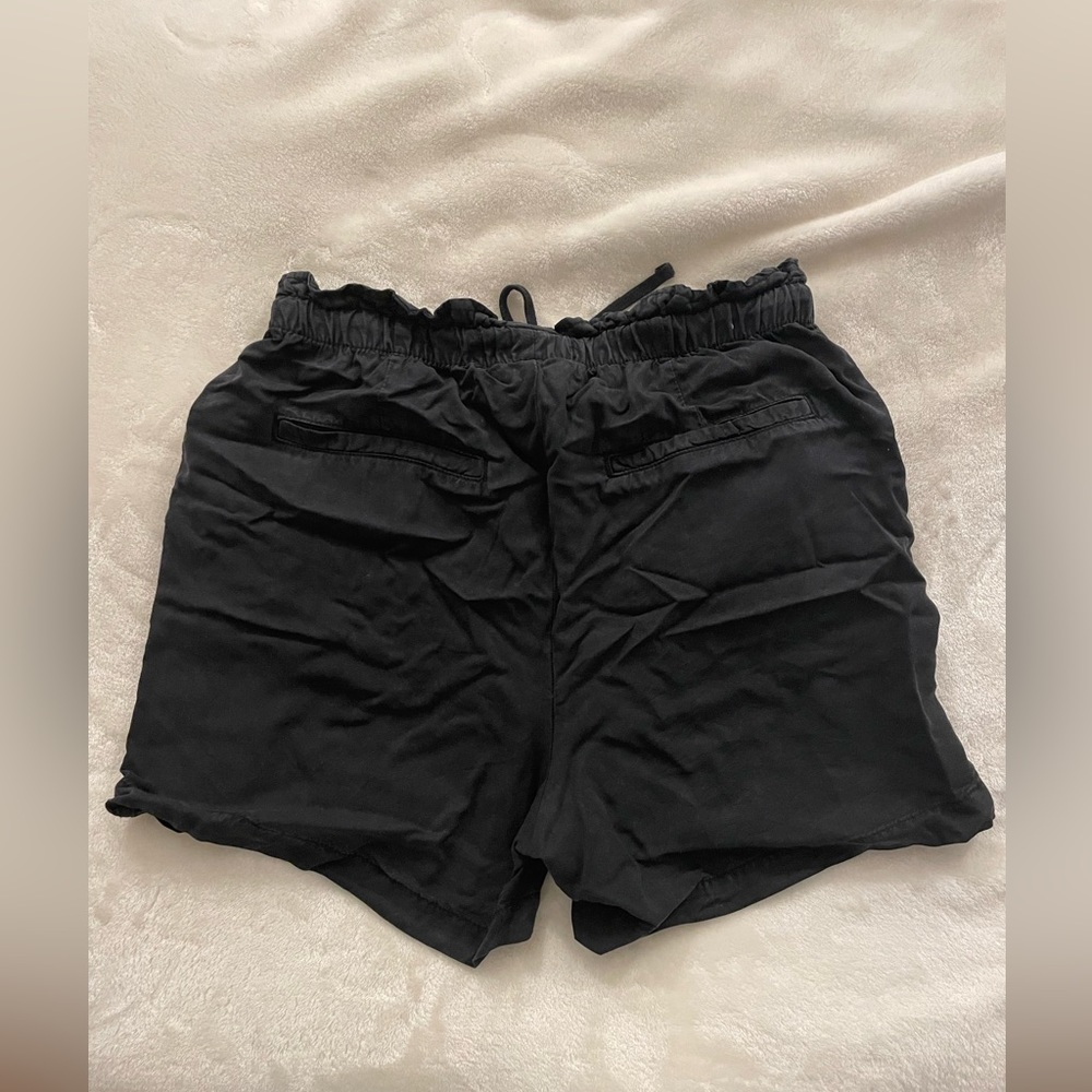 Sanctuary - Women’s Size S Soft Paper Bag Black Pull On Shorts - Picture 4 of 4